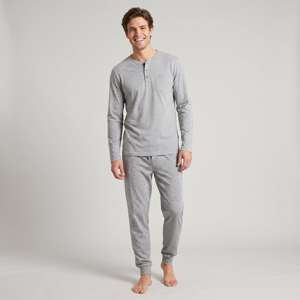 Pijama Big Boy de hombre Dark Elephant G606 Pijama Dark Elephant by Little Unicorn 