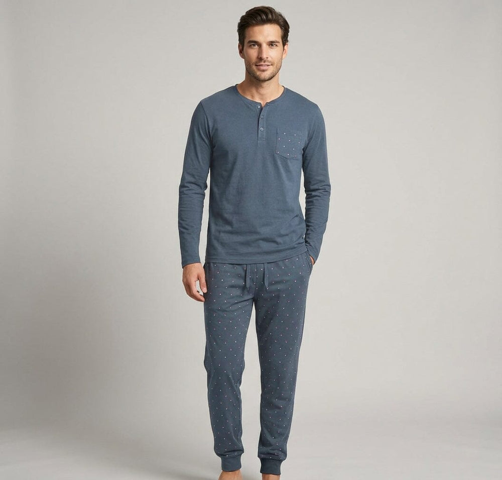 Pijama Big Boy de hombre Dark Elephant G606 Pijama Dark Elephant by Little Unicorn 
