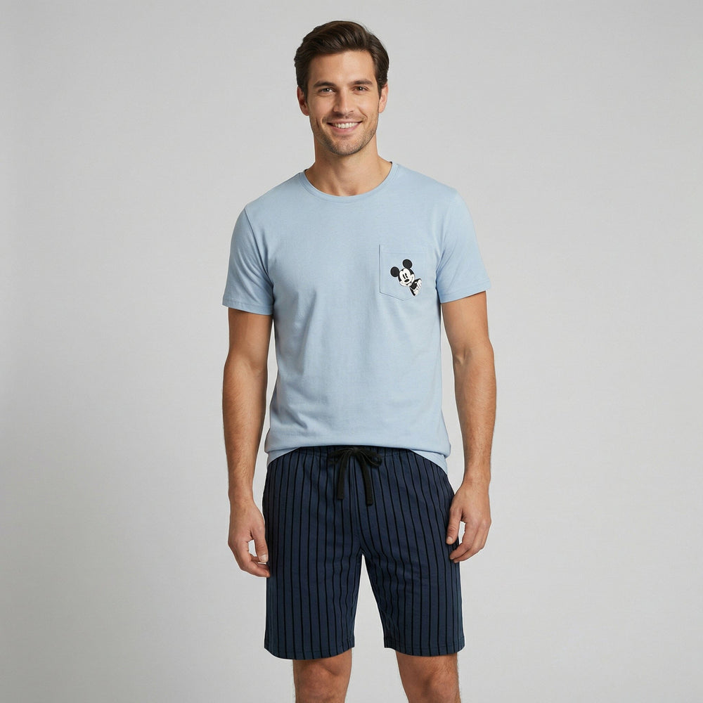 Pijama Corto Pijama Verano Dark Elephant by Little Unicorn Celeste S 