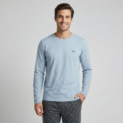 Pijama Largo Pijama Verano Dark Elephant by Little Unicorn Celeste S 