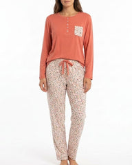 Pijama Largo Pijama Verano Little Unicorn Coral S 