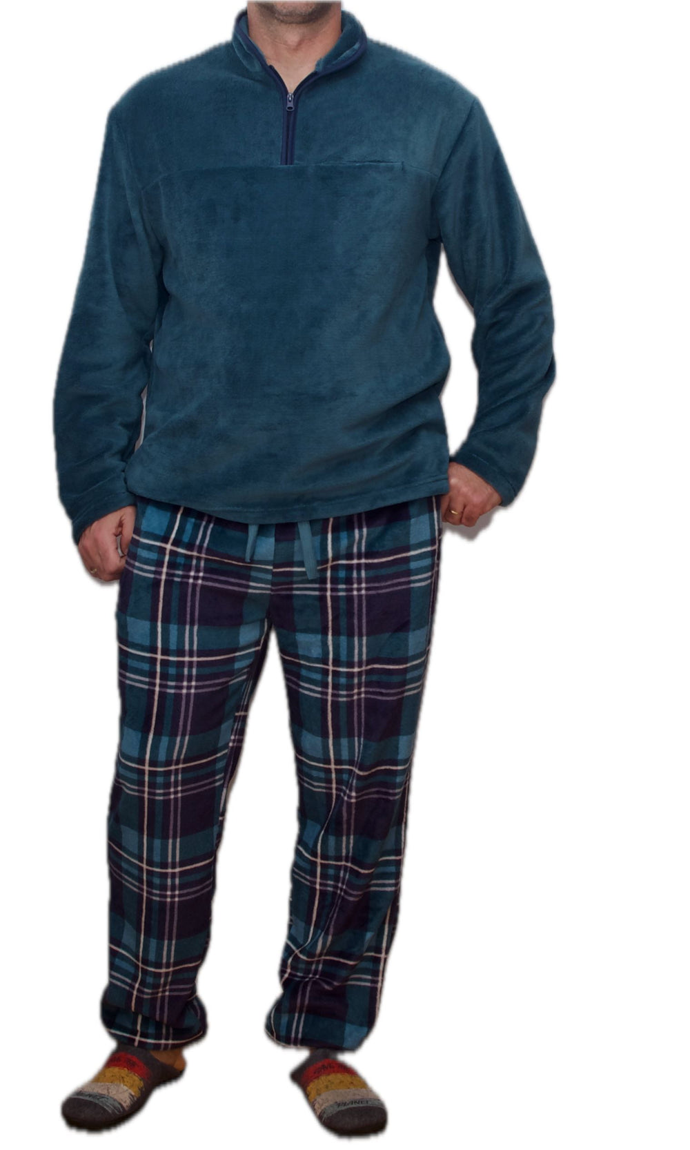 Pijama Polar Hombre Pijama Invierno Little Unicorn 
