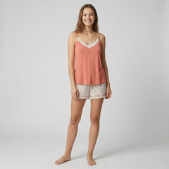 Pijama Sin Mangas Modal Pijama Verano Little Unicorn Coral S 