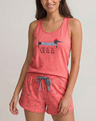 Pijama sin mangas Pijama Verano Little Unicorn Fresa S 