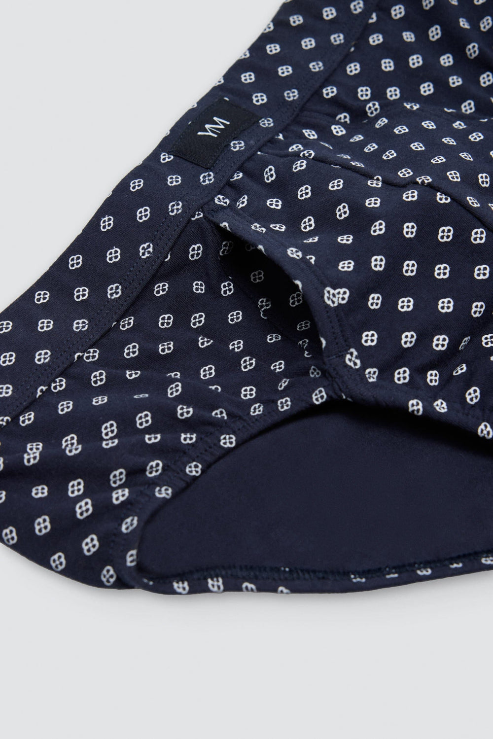 Pack de 2 slips Ysabel Mora 20471 de hombre con abertura frontal y estampados abstractos, algodón y elastano