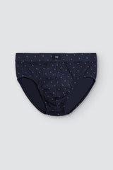 Pack de 2 slips Ysabel Mora 20471 de hombre con abertura frontal y estampados abstractos, algodón y elastano