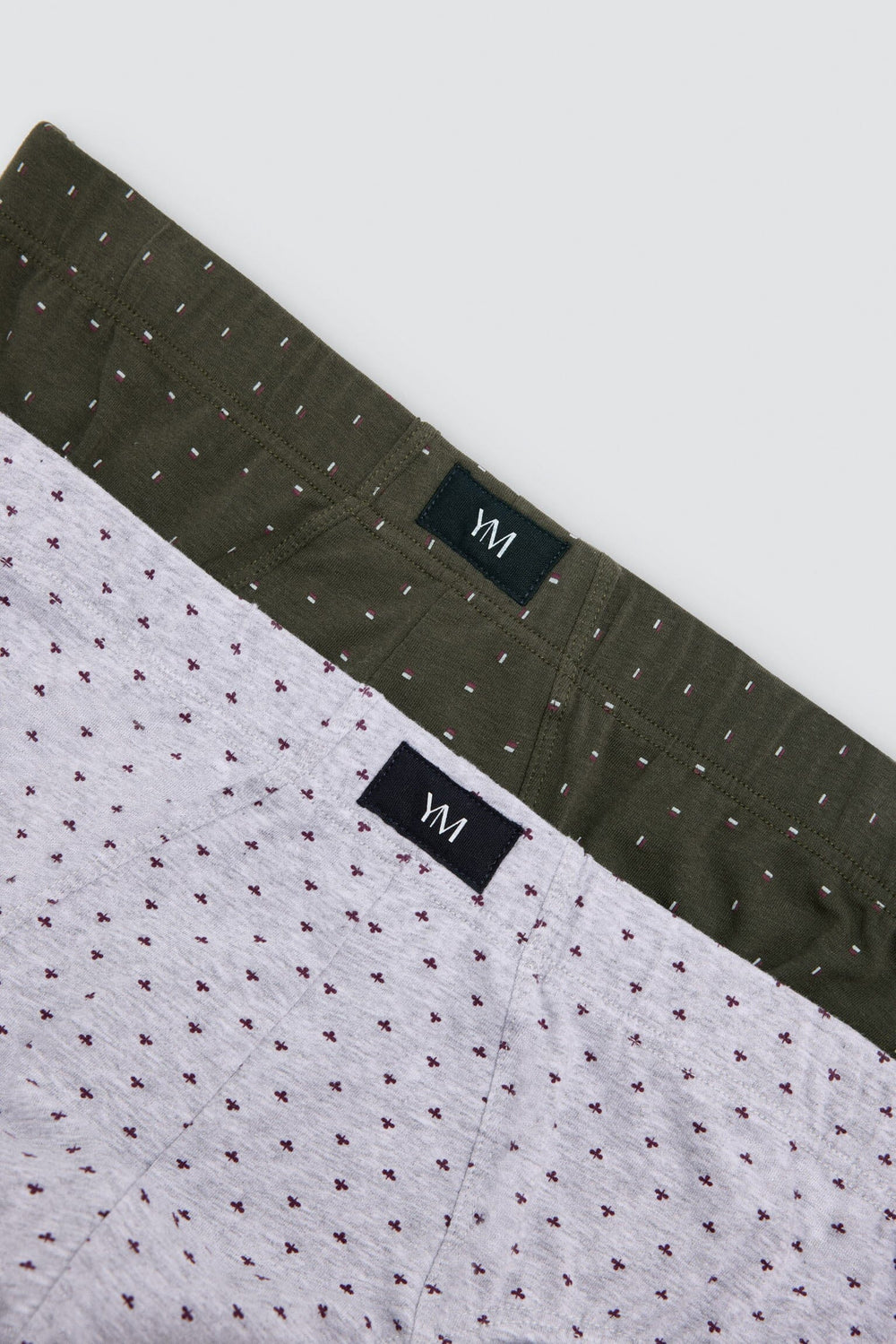 Pack de 2 slips Ysabel Mora 20468 de hombre con estampados geométricos, algodón y elastano