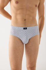 Pack de 2 slips Ysabel Mora 20468 de hombre con estampados geométricos, algodón y elastano