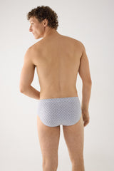 Pack de 2 slips Ysabel Mora 20468 de hombre con estampados geométricos, algodón y elastano