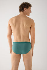 Pack de 2 slips Ysabel Mora 20465 de hombre con estampados abstractos variados, algodón y elastano
