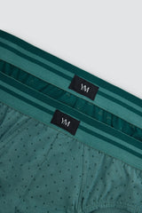Pack de 2 slips Ysabel Mora 20465 de hombre con estampados abstractos variados, algodón y elastano