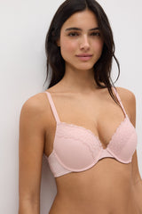 Sujetador push-up con encaje - Ysabel Mora 10722 Preformado Ysabel Mora Rosa 85B 