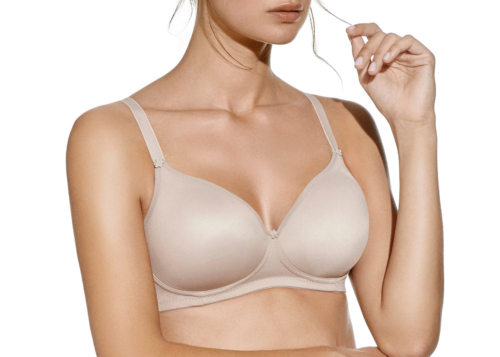 Sujetador Selene Camila Preformado Sin Aros Selene Tierra 90C 