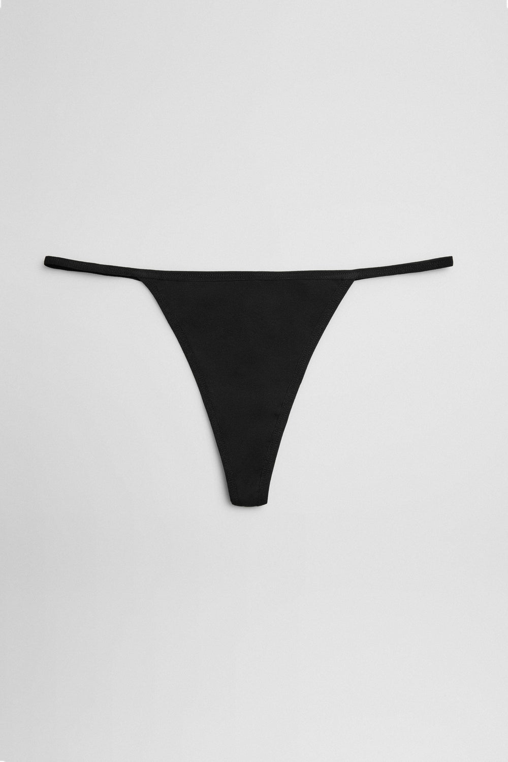 Tanga Hilo Ysabel Mora - Algodón Natural 19643 Tanga Ysabel Mora Negro S/M 