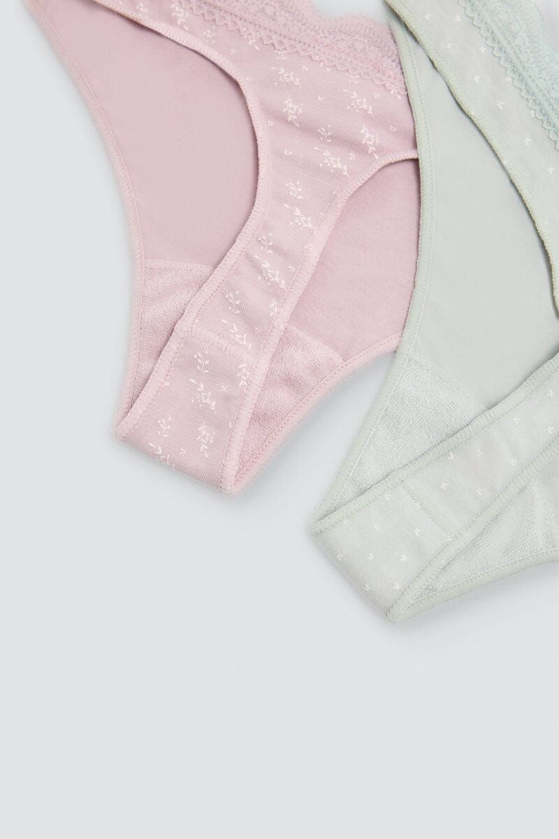 Tanga Pack de 2 19558 Tanga Ysabel Mora 