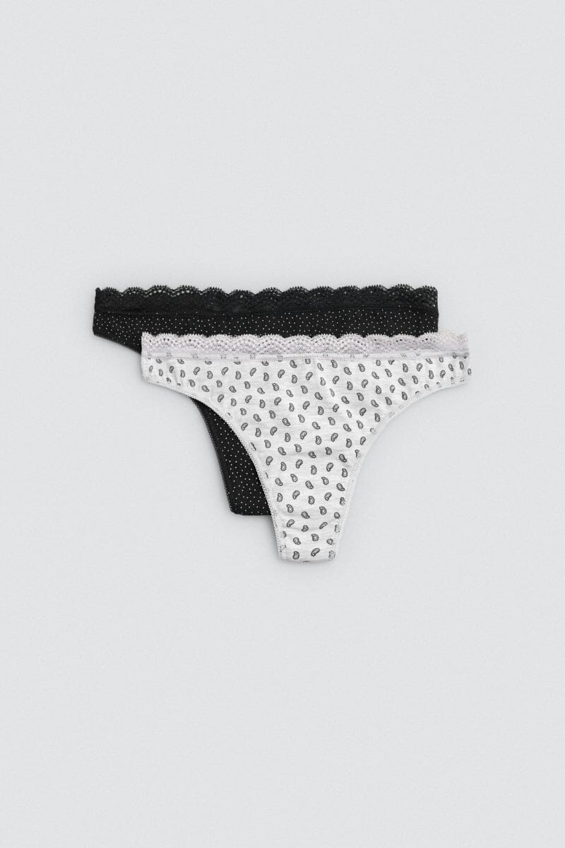 Tanga Pack de 2 Ysabel Mora Tanga Ysabel Mora Surtido S 