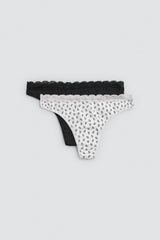 Tanga Pack de 2 Ysabel Mora Tanga Ysabel Mora Surtido S 