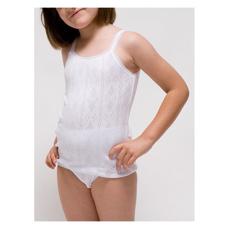 Camiseta Calada Tirante Fino Rapife 333 - Lencería Yoli