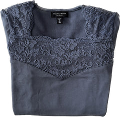 Camiseta Mujer Térmica con Encaje 70005 Térmico Ysabel Mora S Azul 