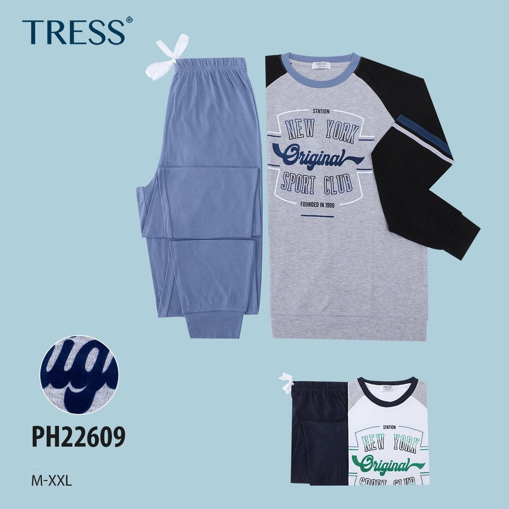 Pijama Hombre 22609 Tress Pijama Invierno Tress 