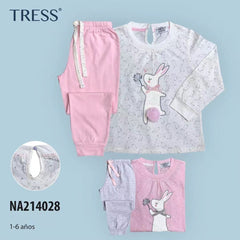 Pijama Niña Tress 214028 Pijama Invierno Tress 