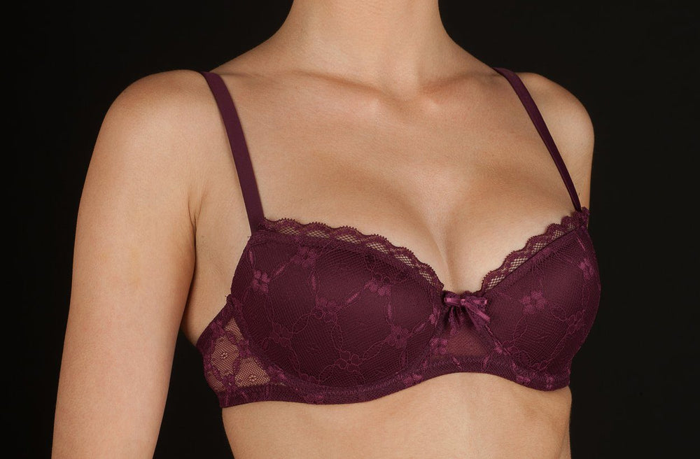 Sujetador Selene Brigitte Sujetador Selene B 85 Burdeos